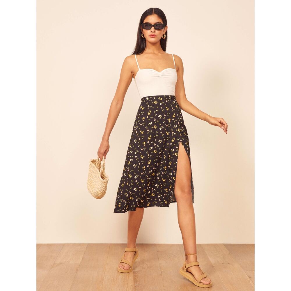Reformation Betty Wrap Skirt in Venezia